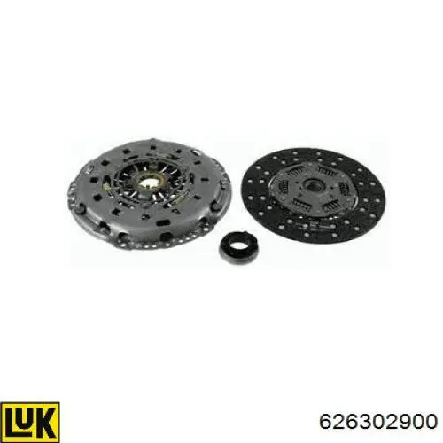 Zestaw sprzęgła (3 części) LUK 626302900 cena, od 319,22 USD