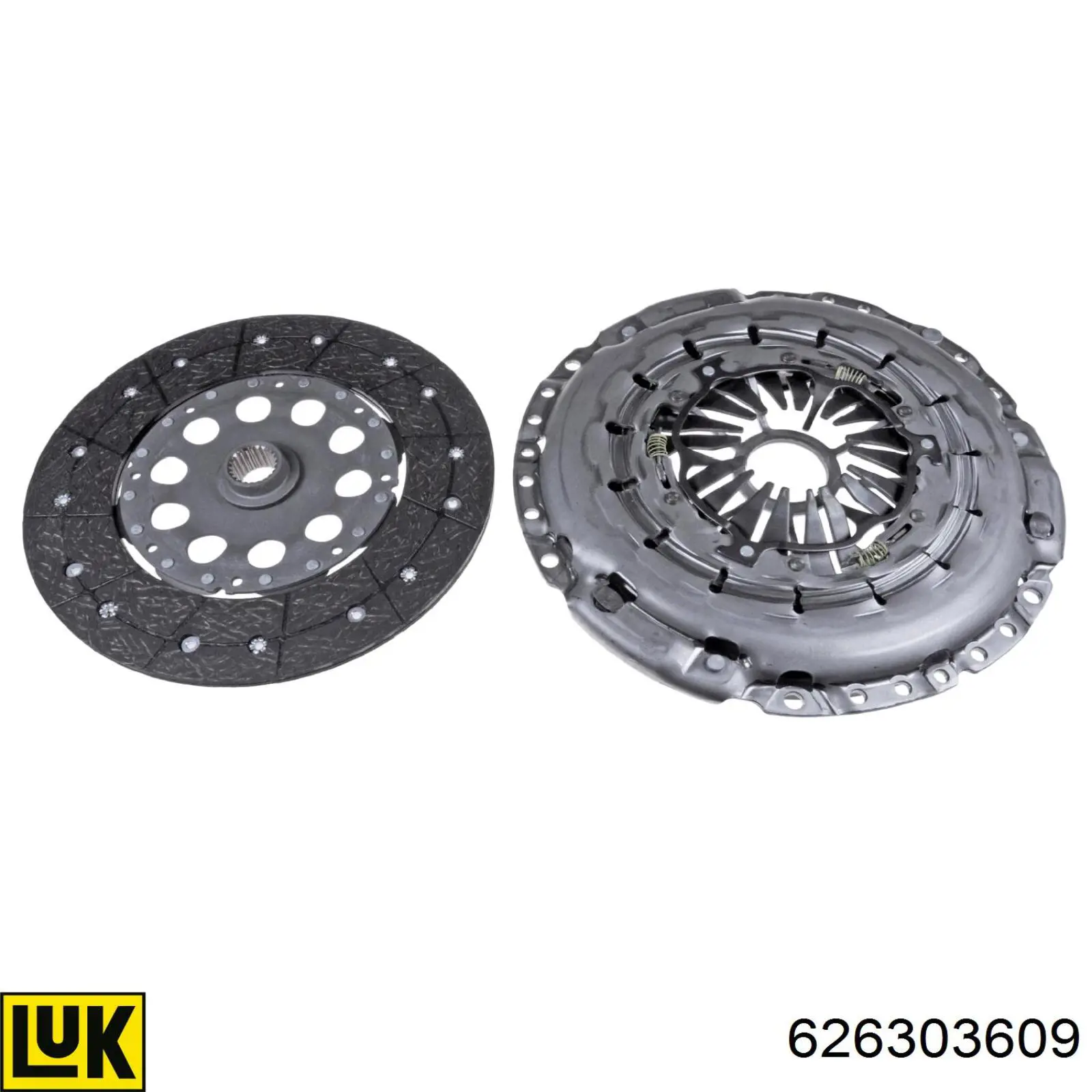 Zestaw sprzęgła (3 części) LUK 626303609 cena, od 371,20 USD