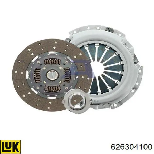 Do koszyka 626304100 LUK Zestaw sprzęgła (3 części)