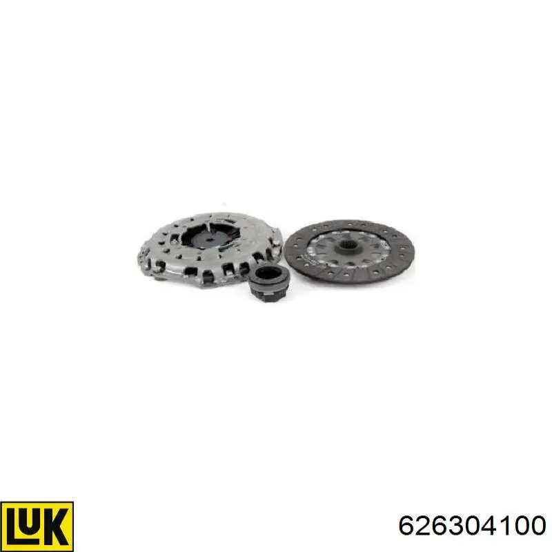 Zestaw sprzęgła (3 części) LUK 626304100