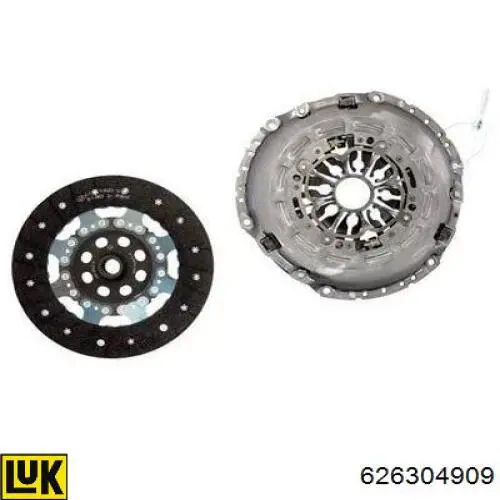 Zestaw sprzęgła (3 części) LUK 626304909 cena, od 192,94 USD