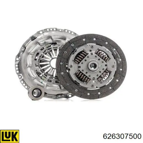Do koszyka 626307500 LUK Zestaw sprzęgła (3 części)