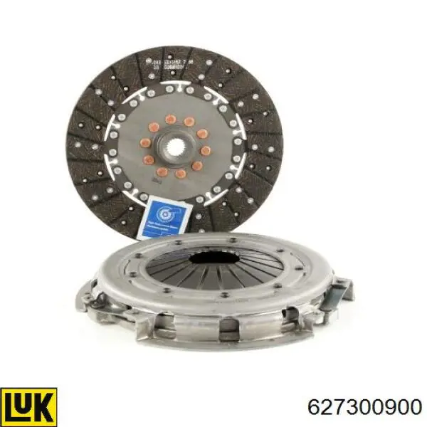 Zestaw sprzęgła (3 części) LUK 627300900