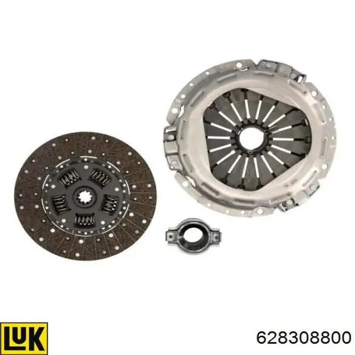 Zestaw sprzęgła (3 części) LUK 628308800 cena, od 394,62 USD