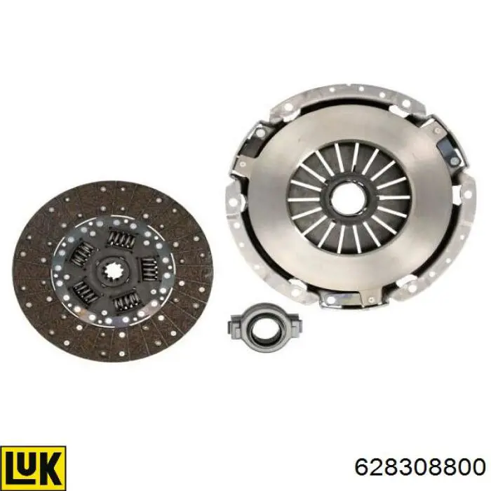 Zestaw sprzęgła (3 części) LUK 628308800