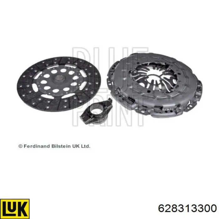 Zestaw sprzęgła (3 części) LUK 628313300 cena, od 388,85 USD