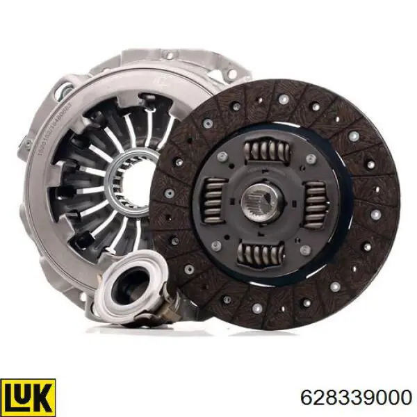 Do koszyka 628339000 LUK Zestaw sprzęgła (3 części)