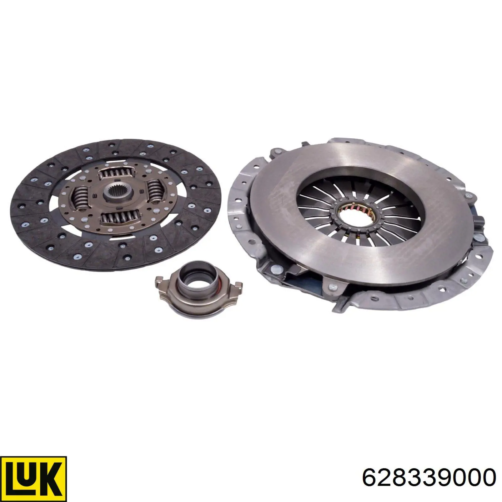 Zestaw sprzęgła (3 części) LUK 628339000 cena, od 327,01 USD