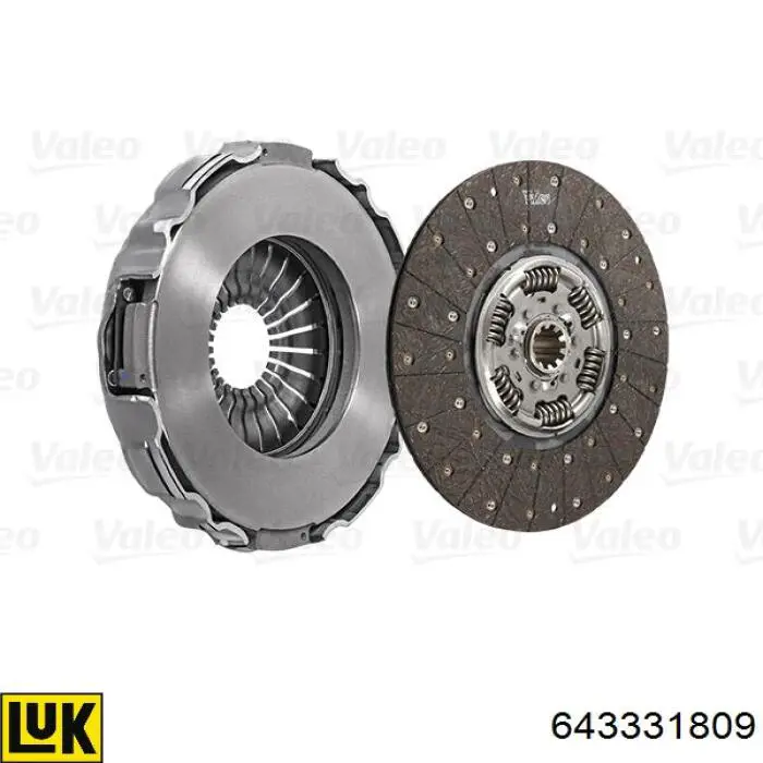 Do koszyka 85003973 Volvo Zestaw sprzęgła (3 części)