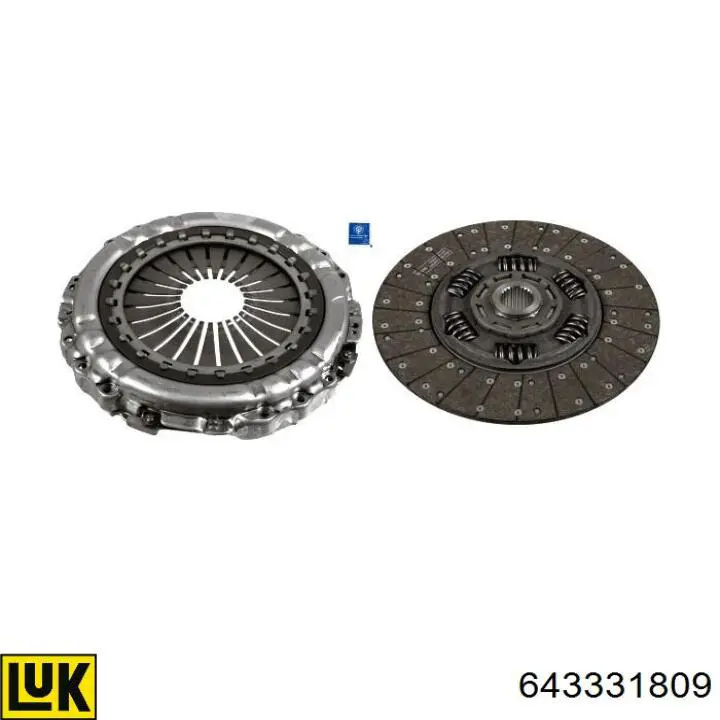 Do koszyka 85003973 Volvo Zestaw sprzęgła (3 części)