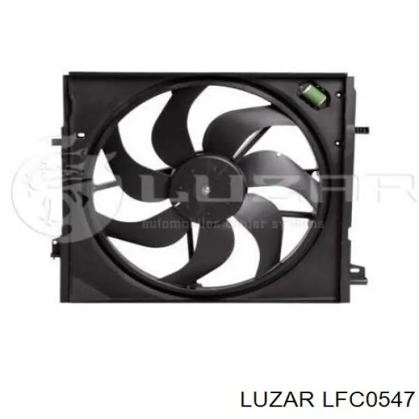 Wentylator elektryczny układu chłodzenia kompletny (silnik+wirnik) PXNAC001 Parts-Mall