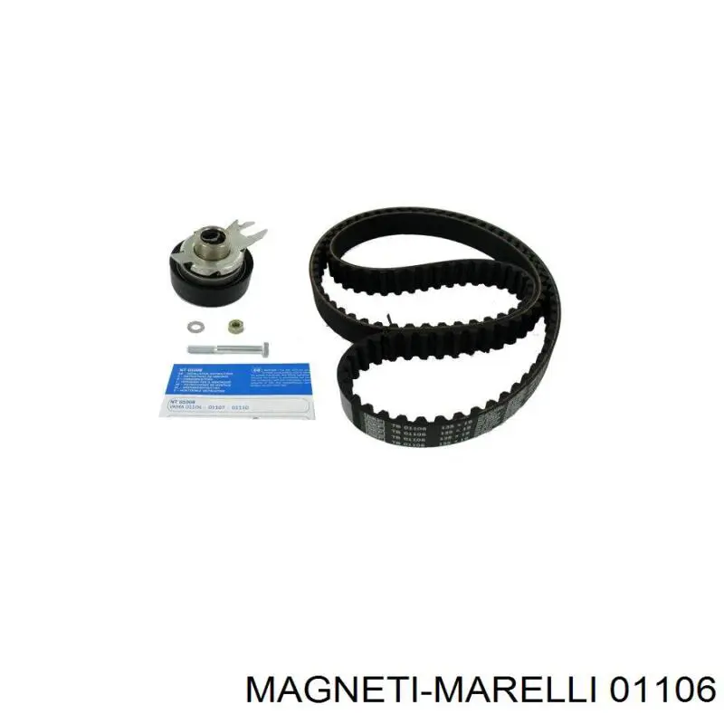 Lampa oświetlenia tylnej tablicy rejestracyjnej 01106 Magneti Marelli