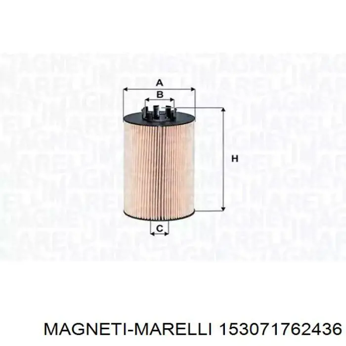 153071762436 Magneti Marelli filtr oleju