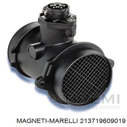 Do koszyka 213719609019 Magneti Marelli Czujnik przepływu powietrza, przepływomierz powietrza M.A.F.