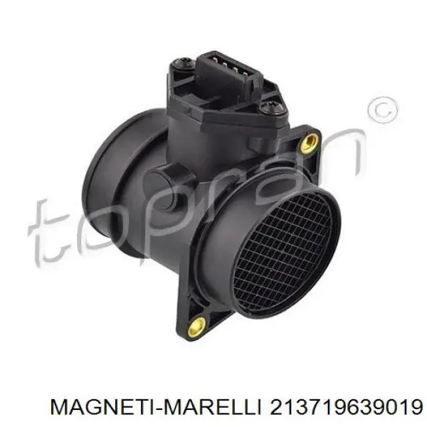 Czujnik przepływu powietrza, przepływomierz powietrza M.A.F. Magneti Marelli 213719639019 cena, od 65,27 USD