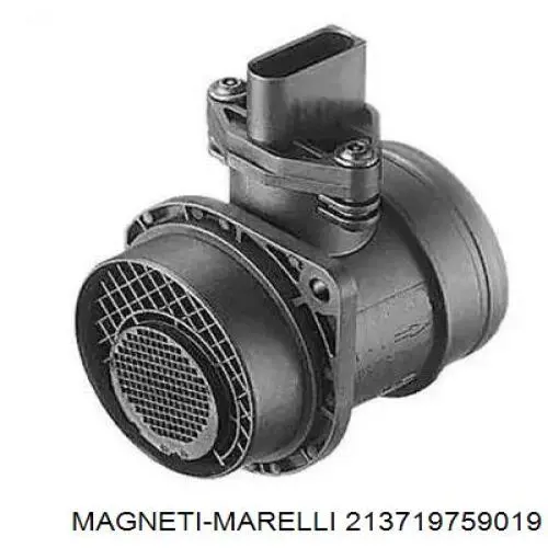 213719759019 Magneti Marelli Czujnik przepływu powietrza, przepływomierz powietrza M.A.F.