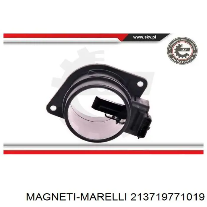 Do koszyka 213719771019 Magneti Marelli Czujnik przepływu powietrza, przepływomierz powietrza M.A.F.
