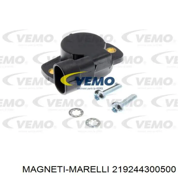 Do koszyka 219244300500 Magneti Marelli Czujnik położenia przepustnicy (potencjometr)