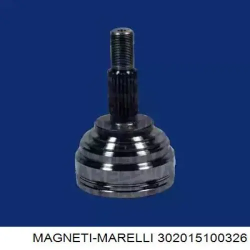 Przegub homokinetyczny przedni zewnętrzny Magneti Marelli 302015100326 cena, od 37,74 USD