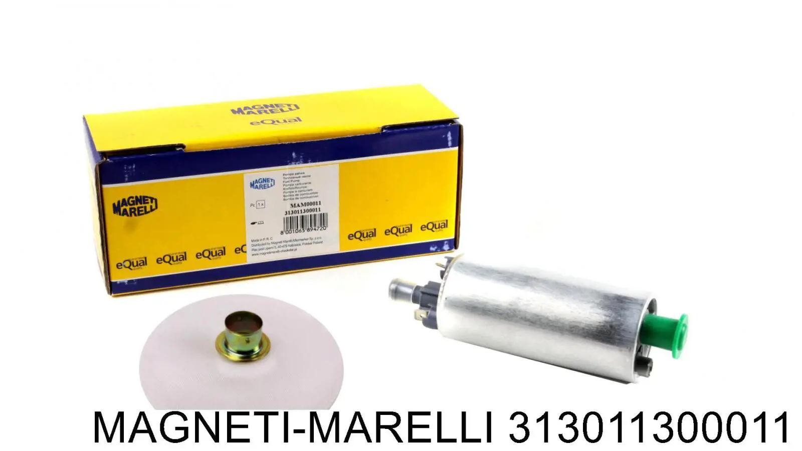 Pompa paliwa elektryczna zanurzeniowa Magneti Marelli 313011300011 cena, od 38,12 USD
