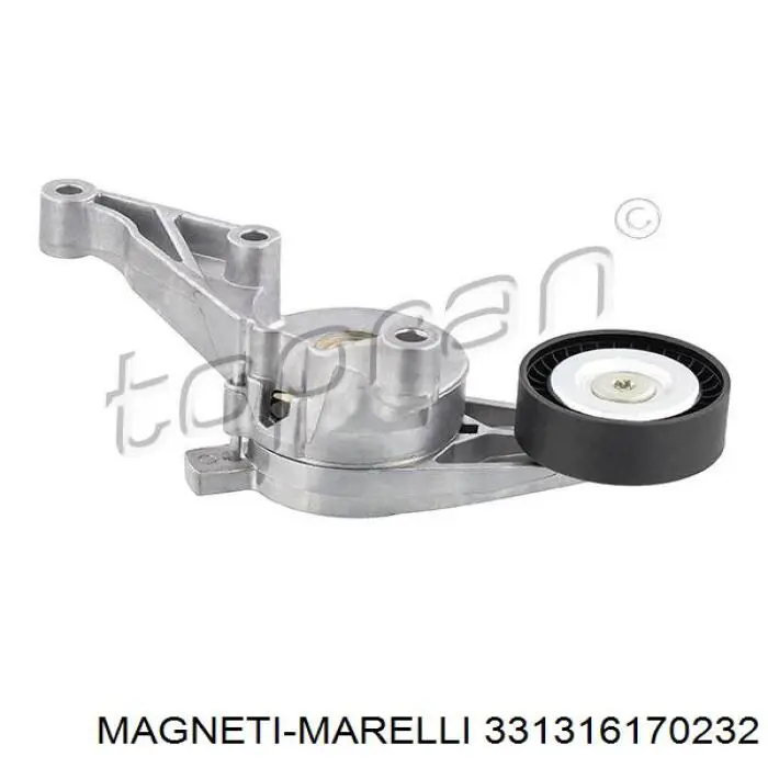 Rolka napinacza paska napędowego Magneti Marelli 331316170232 cena, od 17,50 USD