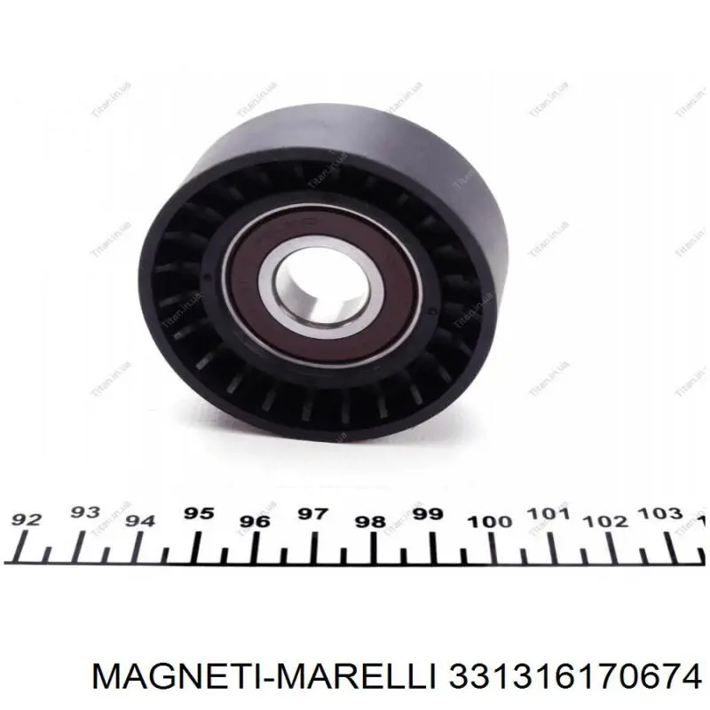 Rolka napinacza paska napędowego 331316170674 Magneti Marelli