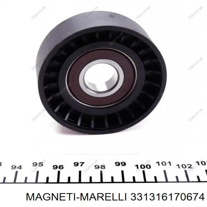 Rolka napinacza paska napędowego Magneti Marelli 331316170674 cena, od 17,35 USD