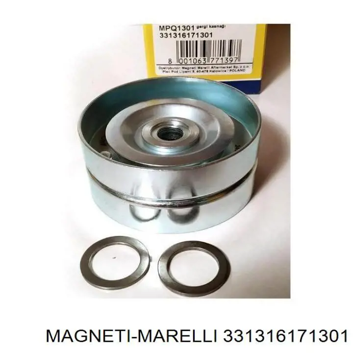 331316171301 Magneti Marelli Rolka napinacza paska napędowego