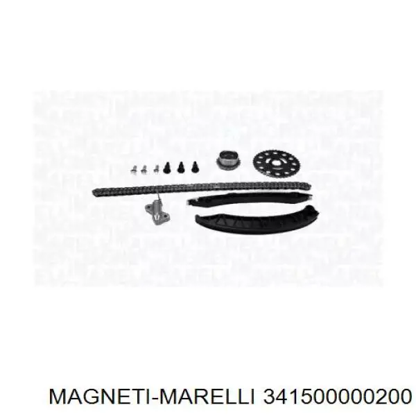 341500000200 Magneti Marelli łańcuch rozrządu, zestaw