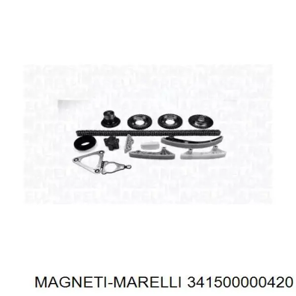 Łańcuch rozrządu, zestaw Magneti Marelli 341500000420 cena, od 343,14 USD