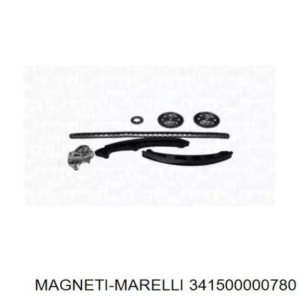 341500000780 Magneti Marelli Łańcuch rozrządu, zestaw