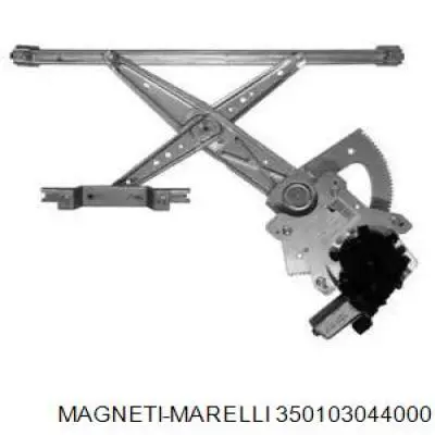 Mechanizm podnoszenia szyby drzwi przednich prawych do Lancia Kappa  838A