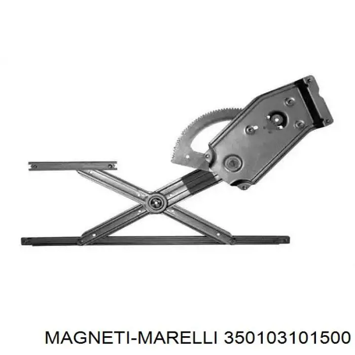Mechanizm podnoszenia szyby drzwi przednich lewych Magneti Marelli 350103101500 cena, od 81,72 USD