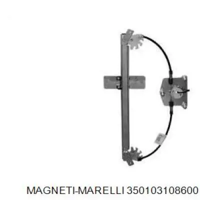Do koszyka 301292 Miraglio Mechanizm podnoszenia szyby drzwi tylnych prawych