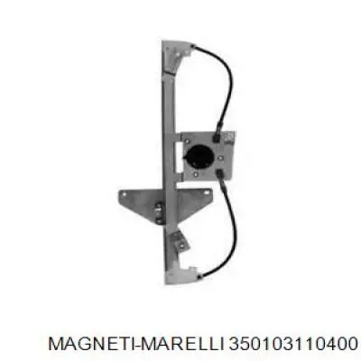 Do koszyka 350103110400 Magneti Marelli Mechanizm podnoszenia szyby drzwi przednich prawych