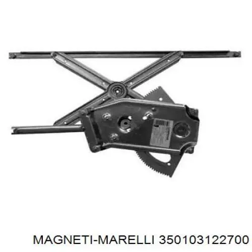 Mechanizm podnoszenia szyby drzwi przednich lewych Magneti Marelli 350103122700 cena, od 79,16 USD