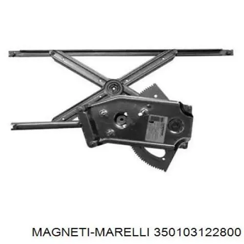 Mechanizm podnoszenia szyby drzwi przednich prawych Magneti Marelli 350103122800 cena, od 55,10 USD