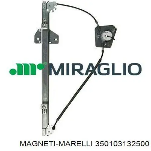 Mechanizm podnoszenia szyby drzwi przednich lewych 504335520 Iveco