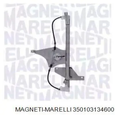 Do koszyka AC1346 Magneti Marelli Mechanizm podnoszenia szyby drzwi przednich lewych