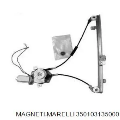 Do koszyka 350103135000 Magneti Marelli Mechanizm podnoszenia szyby drzwi przednich lewych