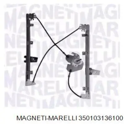 Do koszyka 301726 Miraglio Mechanizm podnoszenia szyby drzwi przednich prawych