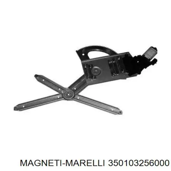  Mechanizm podnoszenia szyby drzwi przednich prawych Volvo 740 