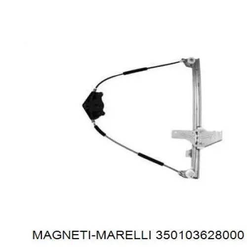 Mechanizm podnoszenia szyby drzwi przednich prawych Peugeot/Citroen 9637139380 cena, od 64,56 USD