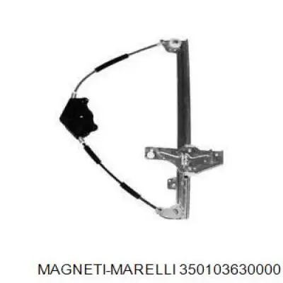 Do koszyka 1689039380 Peugeot/Citroen Mechanizm podnoszenia szyby drzwi przednich prawych