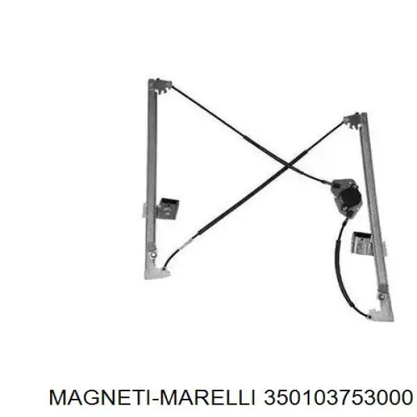 Mechanizm podnoszenia szyby drzwi przednich lewych Magneti Marelli 350103753000 cena, od 46,72 USD