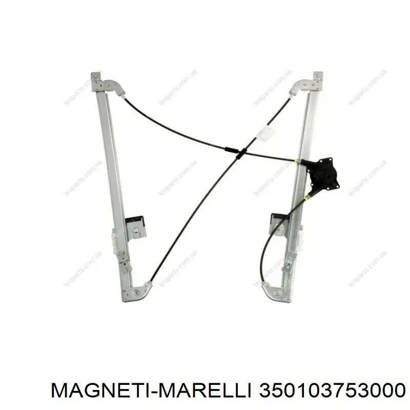 Do koszyka 350103753000 Magneti Marelli Mechanizm podnoszenia szyby drzwi przednich lewych