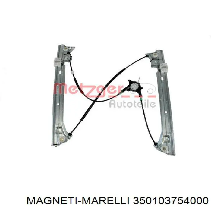 Do koszyka 350103754000 Magneti Marelli Mechanizm podnoszenia szyby drzwi przednich prawych