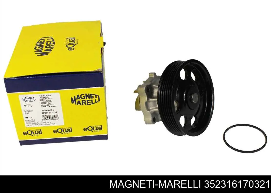 Pompa chłodząca wodna Magneti Marelli 352316170321 cena, od 45,12 USD