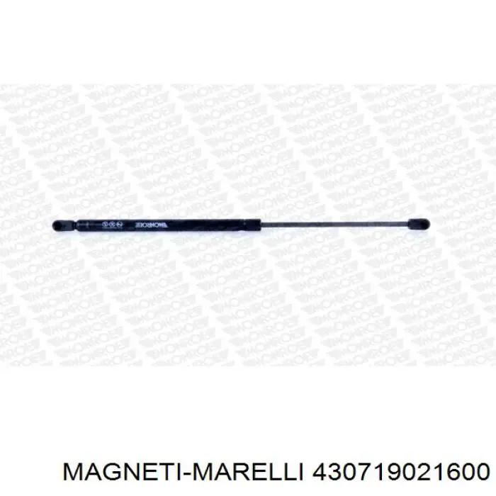Do koszyka 430719021600 Magneti Marelli Amortyzator klapy bagażnika (3/5 drzwi-tylnych)
