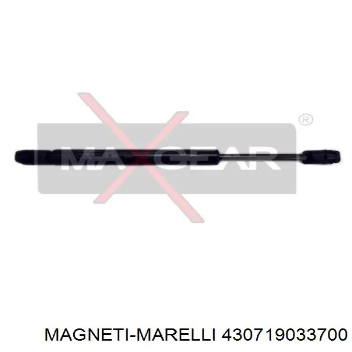 Amortyzator klapy bagażnika (3/5 drzwi-tylnych) 430719033700 Magneti Marelli